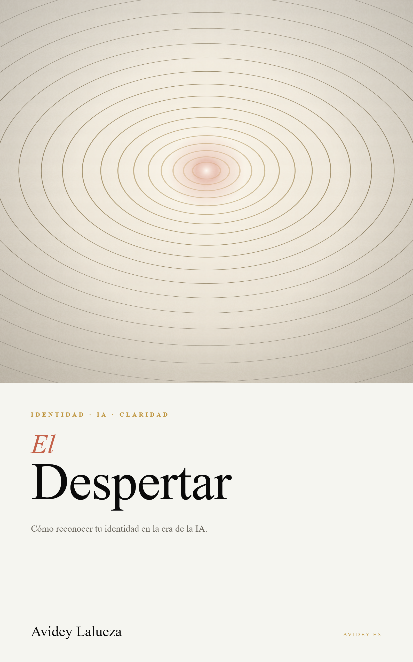 Portada de El Despertar, de Avidey Lalueza